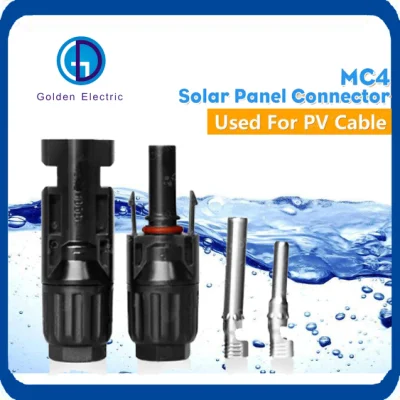 Solarstromsystem-Kabelstecker Mc4, CE TÜV- und UL-Zertifikat Mc4 PV-Solarkabelstecker