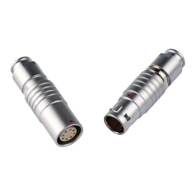 2/3/4/5/6/7/9 Pins Push Pull M9 kreisförmiger Luftfahrtstecker, medizinischer Kabelstecker, kompatibel mit der 0b Fgg Egg-Serie