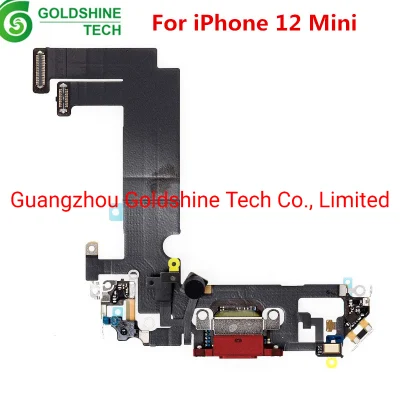 Fabrik-OEM-Handy-Ladegerät-Flex-Anschluss für iPhone 12 Mini USB-Lade-Ladedock-Port-Board-Flexkabel Original