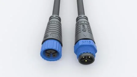 Straßenlaternenmodul-Stromkabel, wasserdicht, professionelles Produkt, M15-Stecker